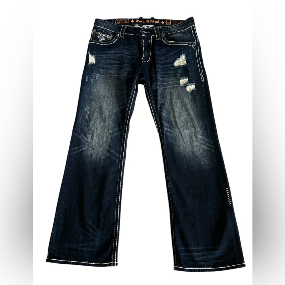 Men’s rock revival jeans